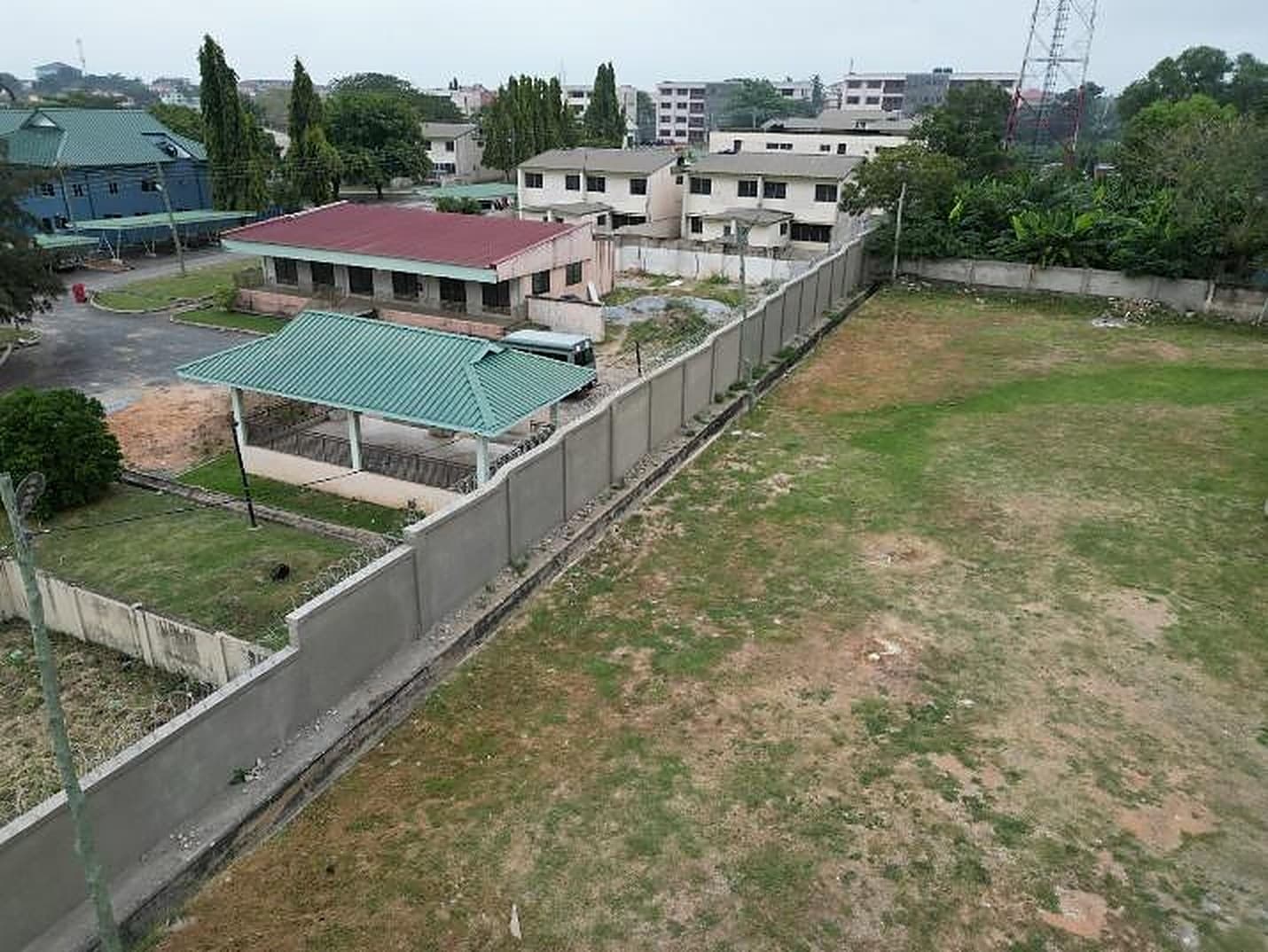 MIGHE perimeter fence wall, Mataheko, Accra